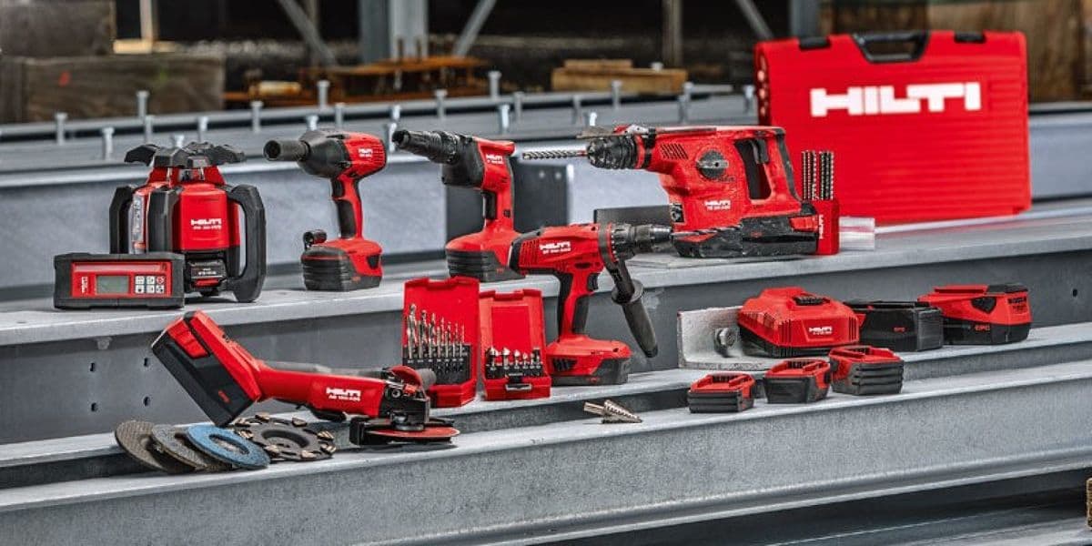 Outillage Hilti reconditionné en stock chez JP Sourcing